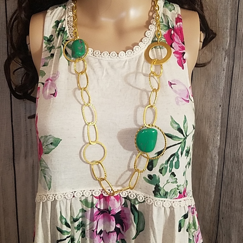 Floral Racerback Blouse - Picture 3 of 6
